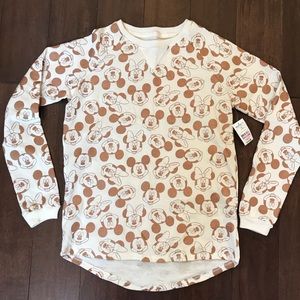 2/$18✨Disney Gold Sweater/Raglan